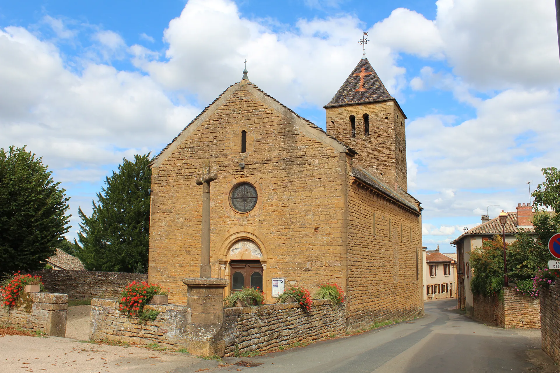 Église St Georges Vinzelles Saône Loire